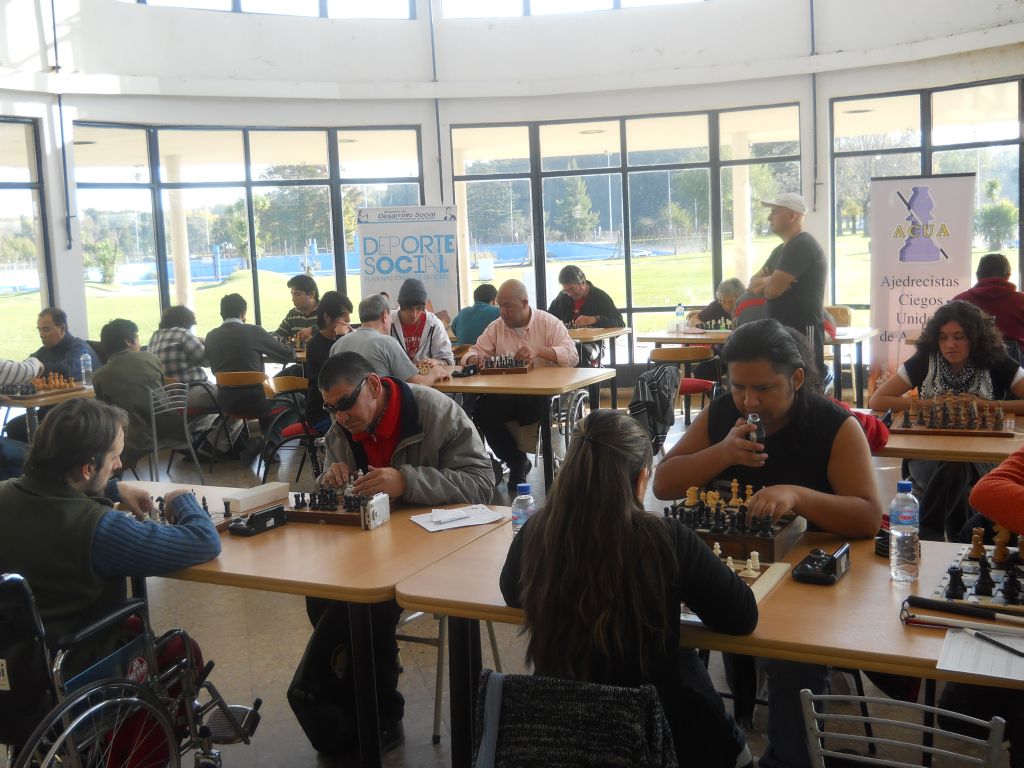 Vista de la sala de juego